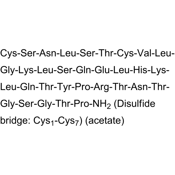 Calcitonin (salmon) (acetate) 158000-61-4